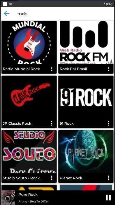ROCK RADIOS - Melhores Rádios de Rock! screenshot 4