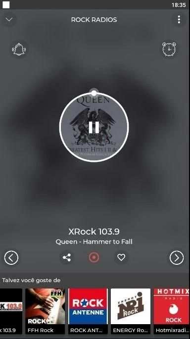ROCK RADIOS - Melhores Rádios de Rock! screenshot 1