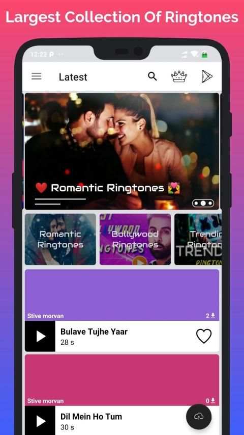 Mobile Ringtones New - Best Ringtone Download App screenshot 5