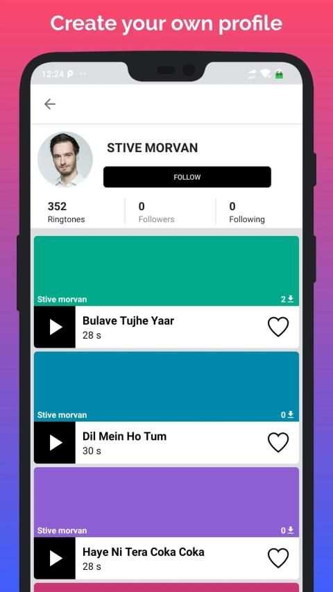 Mobile Ringtones New - Best Ringtone Download App screenshot 2