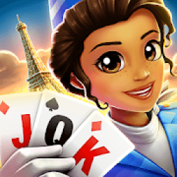Destination Solitaire - Fun Puzzle Card Games! आइकन