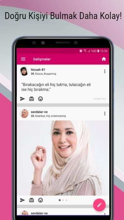 Gönülden Sevenler Evlilik Sitesi screenshot 5