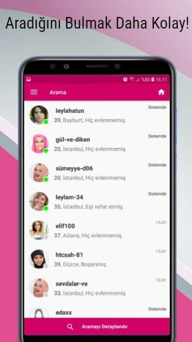 Gönülden Sevenler Evlilik Sitesi screenshot 4