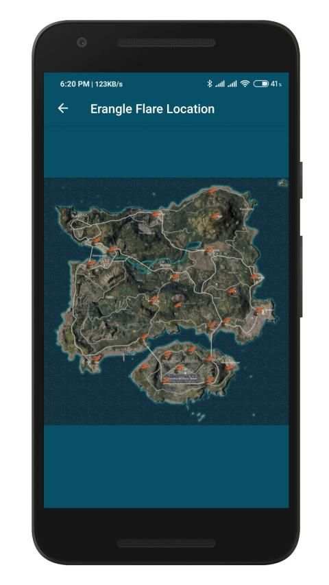 Flare Gun Location in PUBG mobile स्क्रीनशॉट 1