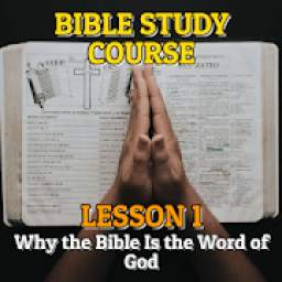 Bible Study Course Lesson 1