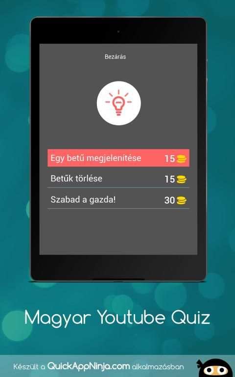 Magyar Youtube Quiz - Kvíz screenshot 9