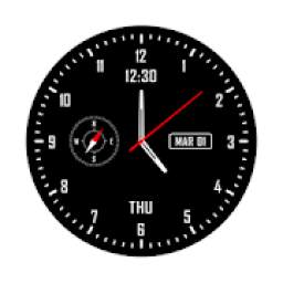 Analog clock & watch face live wallpaper