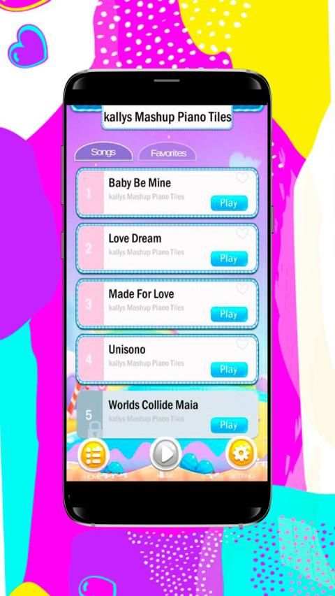 kallys Mashup Piano Tiles screenshot 1