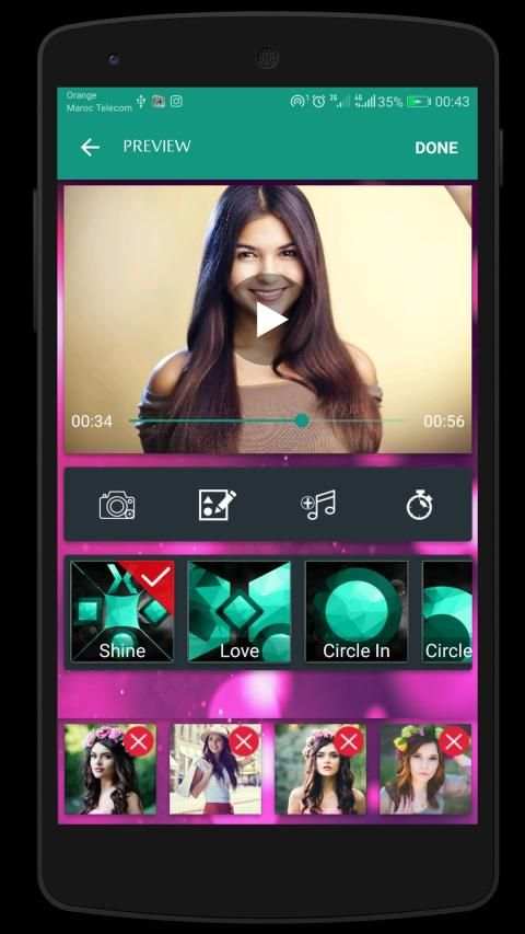 Photo Video Maker - Slideshow Maker स्क्रीनशॉट 5