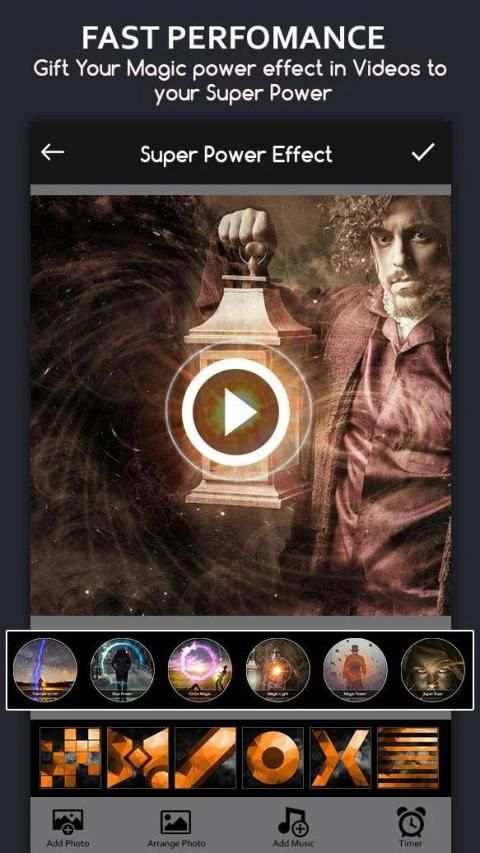 Super Power Effect Video Maker : Photo Animation screenshot 5