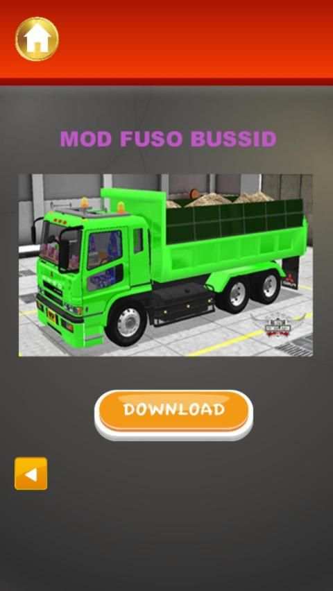 Mod Truck Fuso Bussid Lengkap screenshot 3
