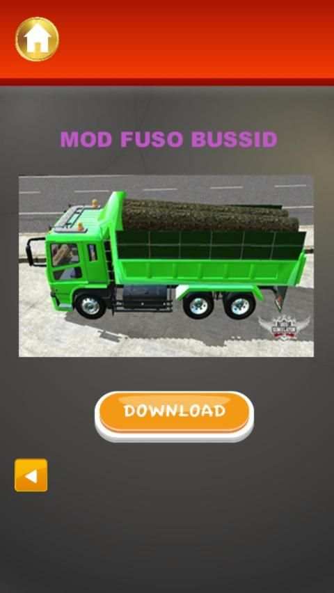 Mod Truck Fuso Bussid Lengkap screenshot 4