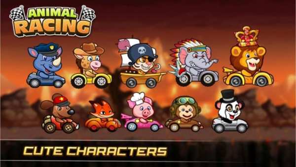 Animals Fun2 Racing screenshot 1