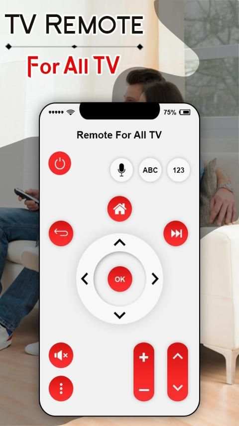 Remote for All TV : Universal Remote Control screenshot 1