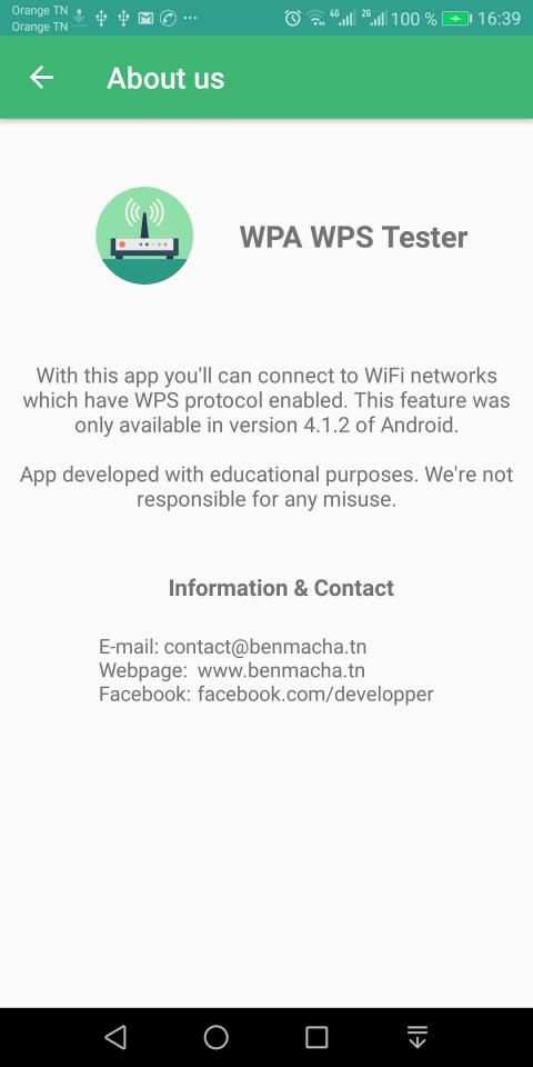 WPA WPS Tester स्क्रीनशॉट 4