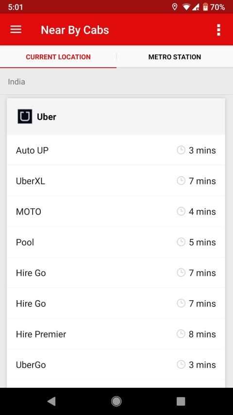 Delhi-NCR Metro screenshot 1