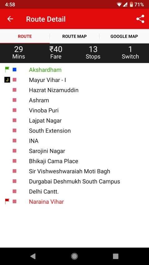 Delhi-NCR Metro screenshot 4