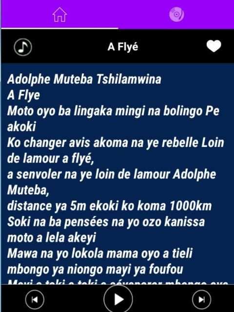 Fally lpupa music lyrics स्क्रीनशॉट 2
