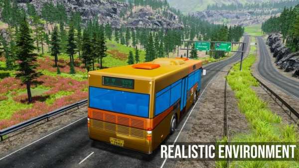 Passenger Bus Racing Games 2019: Hill Bus Race screenshot 4