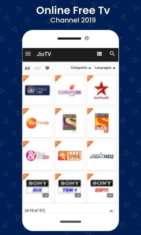 Live TV Channels स्क्रीनशॉट 1