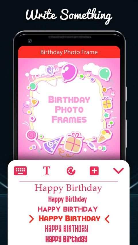 Happy Bithday Photo Frames New 2019 स्क्रीनशॉट 1