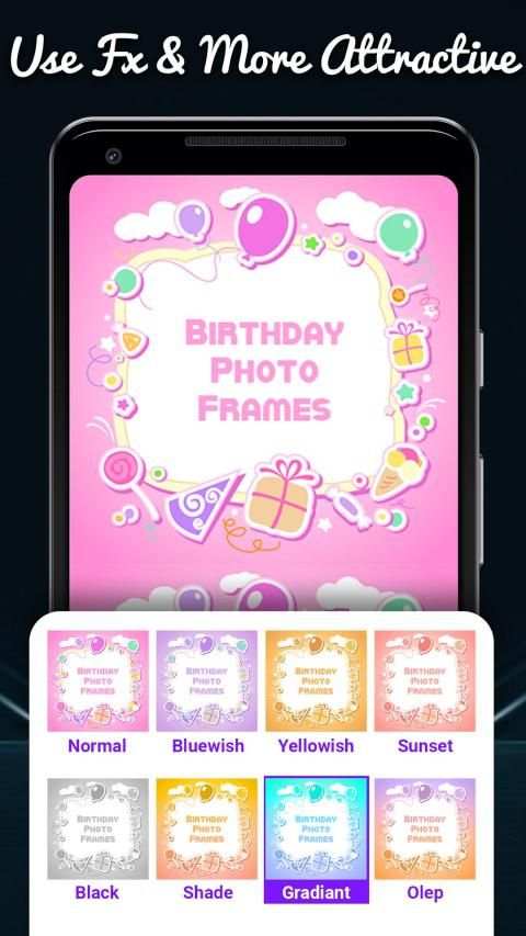 Happy Bithday Photo Frames New 2019 स्क्रीनशॉट 3