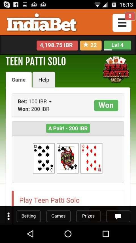India Bet Official screenshot 3
