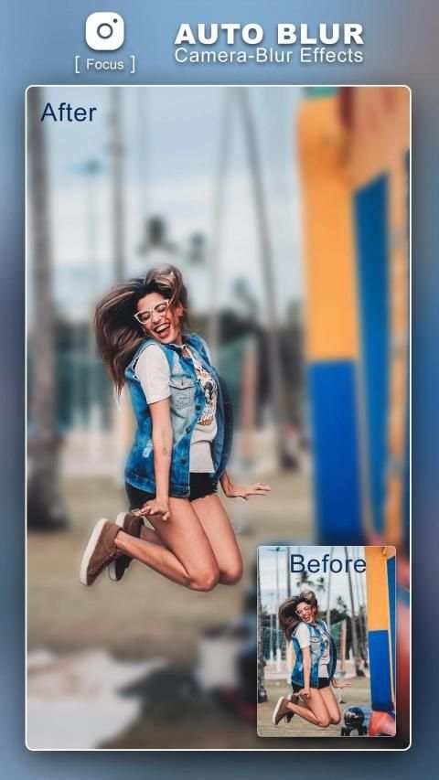 Auto Blur Camera- Blur photo background & DSLR screenshot 5