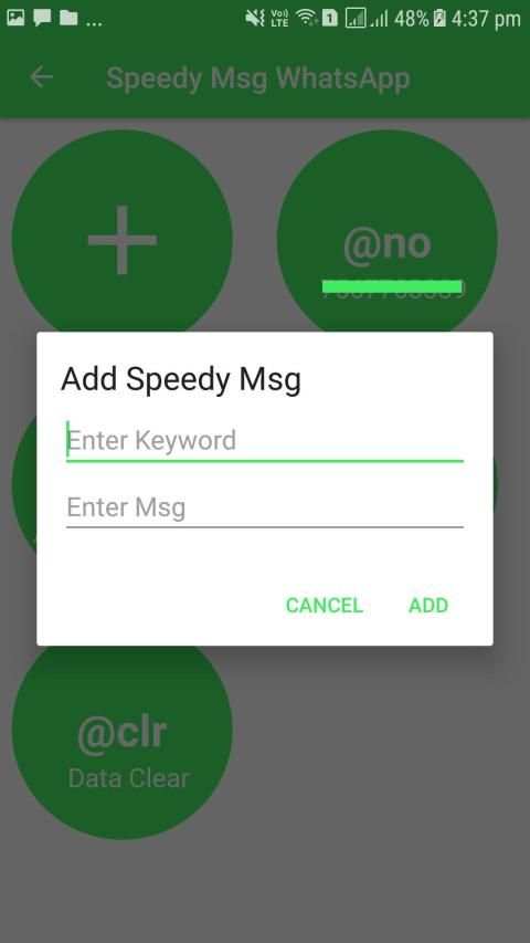 Speedy msg for WhatsApp screenshot 3