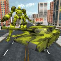 US Army Grand Robot Tank Transform Simulator 2019