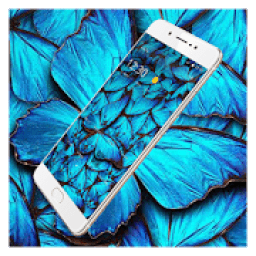 Blue Pattern Butterfly Theme icon