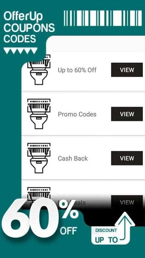 Coupons for OfferUp * Deals & Discounts स्क्रीनशॉट 1