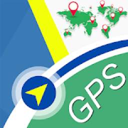 GPS Map Navigation Traffic Finder App