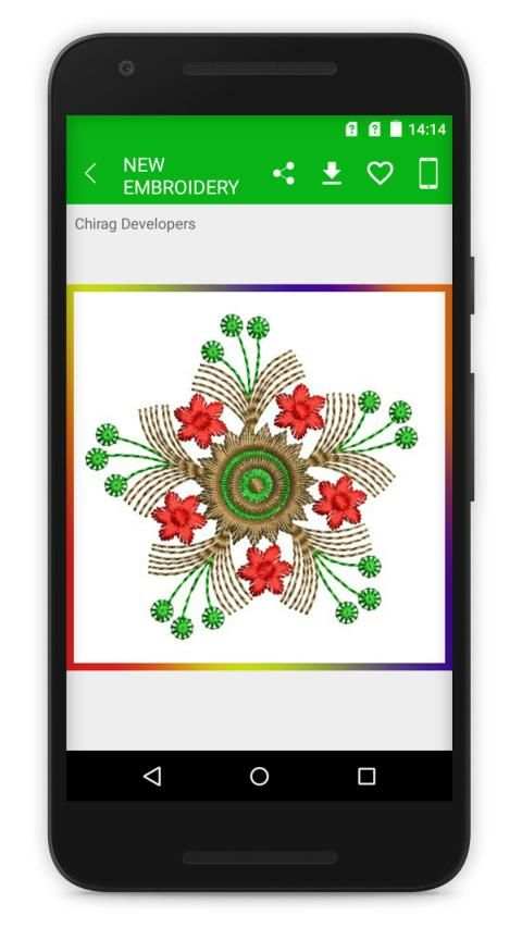 New Embroidery Designs screenshot 4