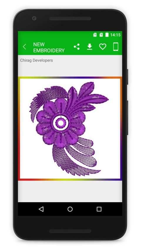 New Embroidery Designs screenshot 3