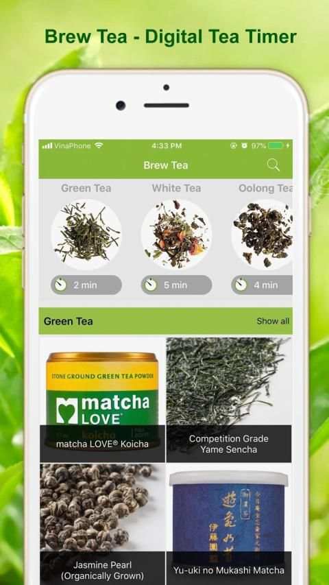 Brew Tea - Digital Tea Timer स्क्रीनशॉट 1