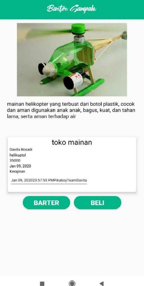 Barter Sampah screenshot 2