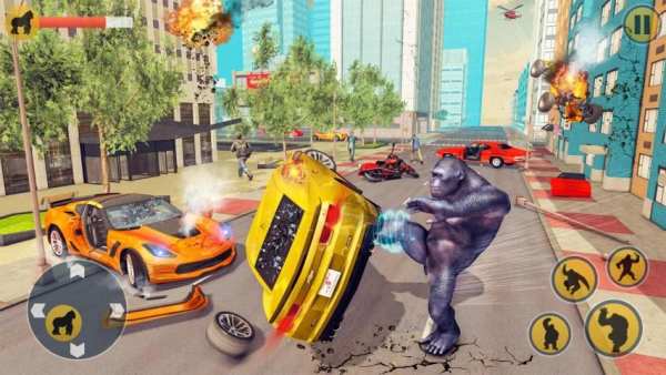 Extremer Angry Gorilla Game screenshot 2