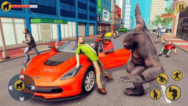 Extremer Angry Gorilla Game screenshot 1