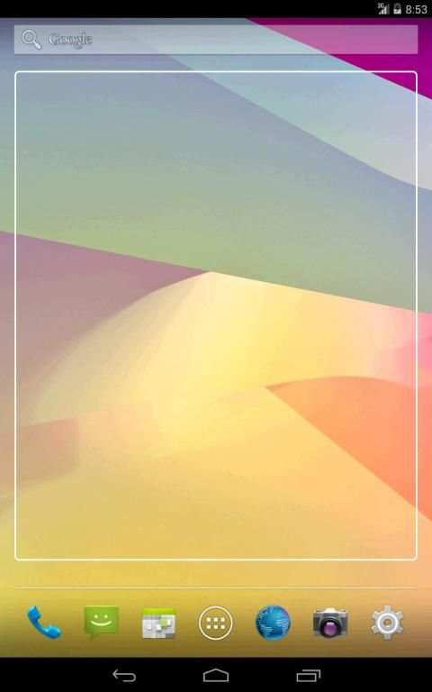 Transparent Widget screenshot 1