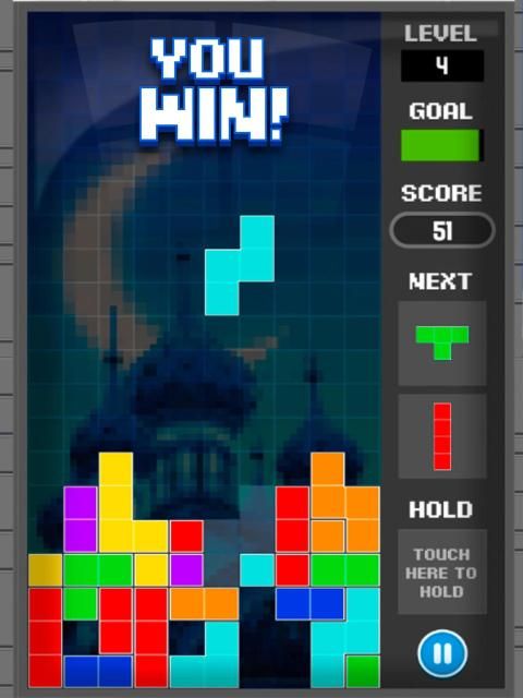 Tetrix Classic - Tetromino Brick Arcade screenshot 3