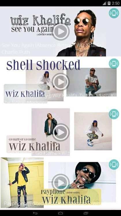Wiz Khalifa Ringtones Hot screenshot 3