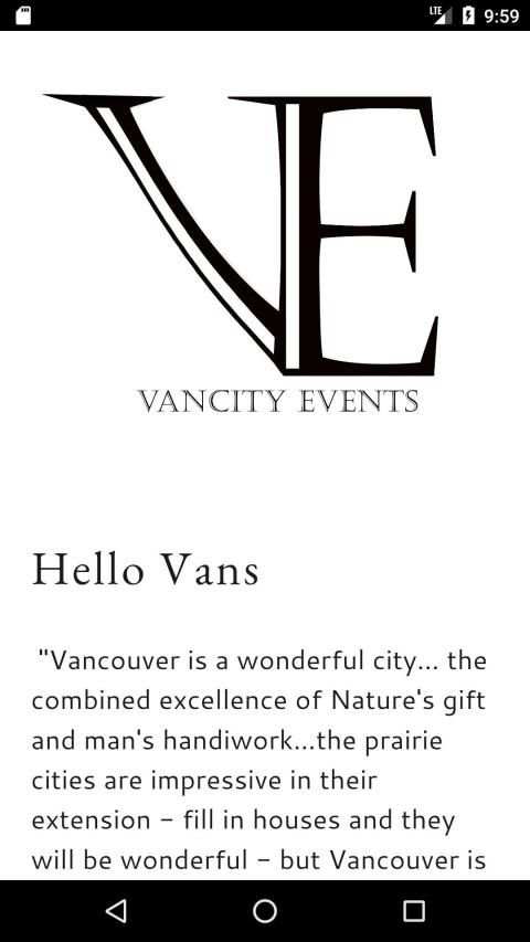 Vancity Events screenshot 8