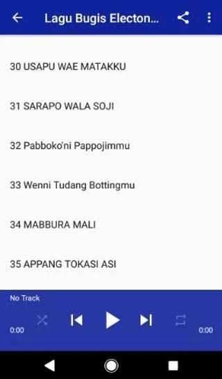 Lagu Bugis Elekton Offline screenshot 1