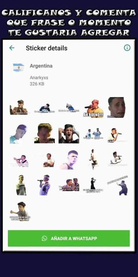 Stickers de Batallas de Gallos - para Whatsapp screenshot 1