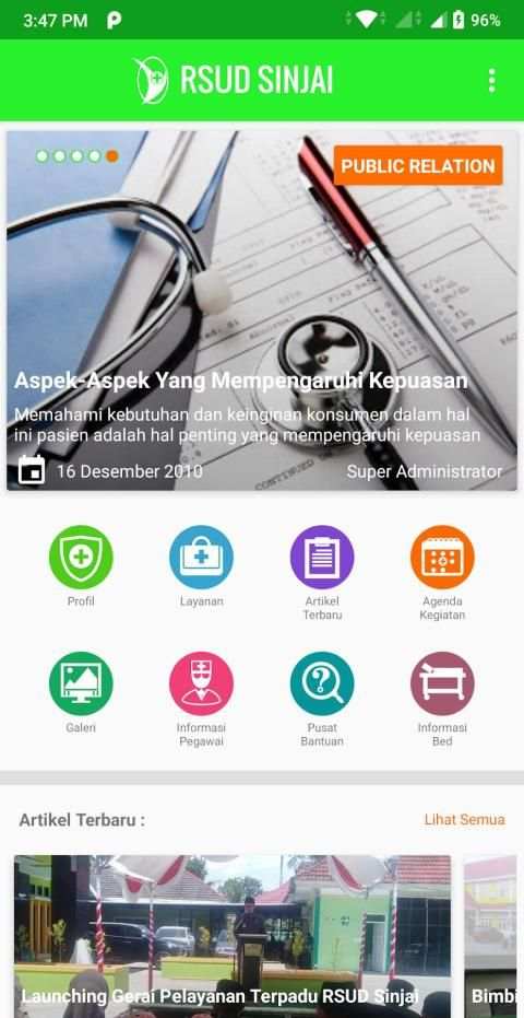 Mobile RSUD Sinjai screenshot 2