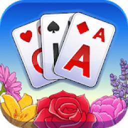 Solitaire TriPeaks Rose Garden: love flowers 2020