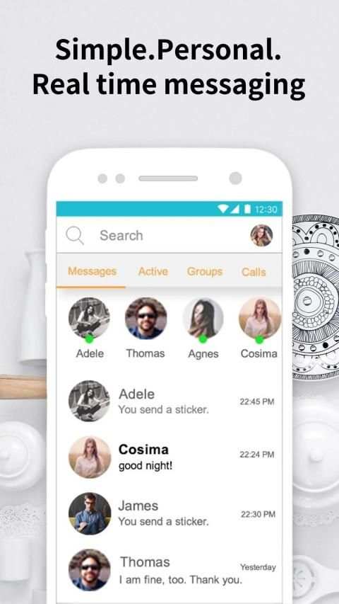 Enter Message screenshot 3