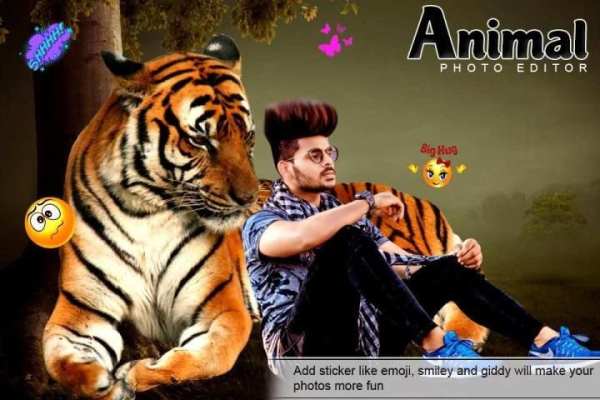 Animal Photo Editor स्क्रीनशॉट 3