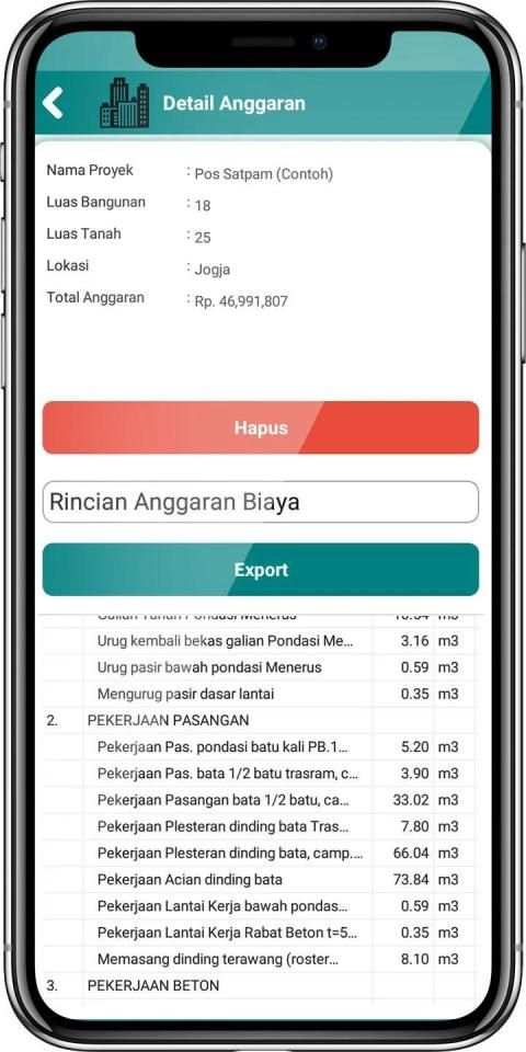 RAB - Rencana Anggaran Biaya screenshot 12